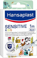 Hansaplast Sensitive Kids 1m X 6 Cm Dierenpleisters