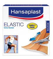 Hansaplast Pleisters Elastisch 6cm Family Pack