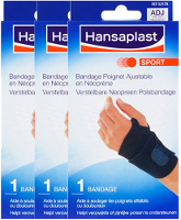 Hansaplast Sport Verstelbare Neopreen Polsbandage Voordeelverpakking