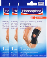 Hansaplast Sport Verstelbare Neopreen Kniebandage Voordeelverpakking