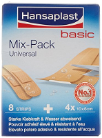 Hansaplast Basic Mix Pack Universal 12st