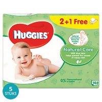Huggies Billendoekjes Babydoekjes Natural Care Voordeelverpakking   840 Stuks