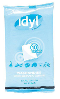 Idyl Huismerk Wegwerpwashandjes 10 Wash.