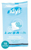 Idyl Huismerk Wegwerpwashandjes Voordeelverpakking 18x10 Wa