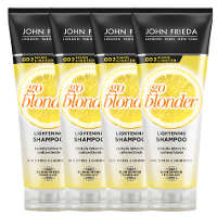 John Frieda Sheer Blonde Go Blonder Shampoo Voordeelverpakking 4x250ml