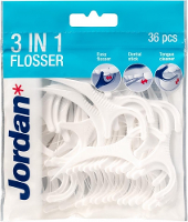 Jordan Flosser 3 In 1 Flosdraad Voordeelverpakking 6x36 Stu