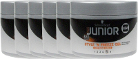 Junior Power Styling Styln Freeze Gel Voordeelverpakking 6x200ml