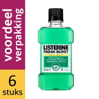 Listerine Mondwater Fresh Burst 6x250ml