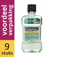 Listerine Mondwater Spearmint 9x250ml