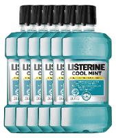Listerine Mondwater Cool Mint Voordeelverpakking 6x250ml
