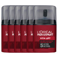 Loreal Paris Men Expert Vita Lift 5 Creme Voordeelverpakking 6x50ml