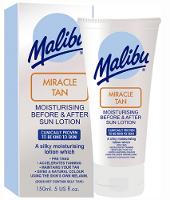 Malibu Sun Miracle Tan Moisturising Before  En  After Sun Lotion