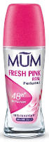 Mum Deodorant Deo Roller Fresh Pink 50ml