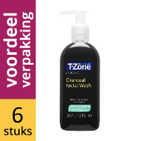 Newtons Labs T Zone Charcoal Facial Wash 6x200ml