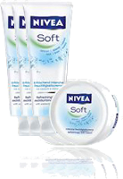 Nivea Soft Pot Voordeelverpakking 3x200ml