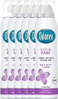 Odorex Satin Care Deodorant Spray Voordeelverpakking 6x150ml