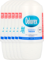 Odorex Marine Fresh Deodorant Roller Voordeelverpakking 6x55ml