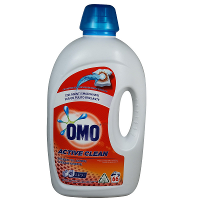 Omo Active Clean Wasmiddel Frisse Bloemengeur   66 Wasbeurten
