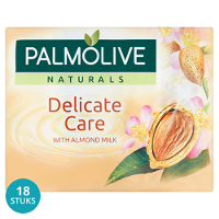 Palmolive Zeep Sensitive Almond Milk Voordeelverpakking 18x4x90g