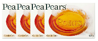 Pears Transparant Zeep Voordeelverpakking 4x125gr