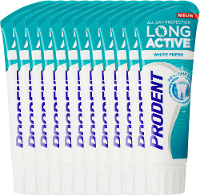Prodent Tandpasta Long Active White Fresh Voordeelverpakking 12x75ml