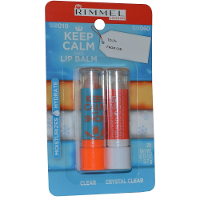 Rimmel Keep Calm And Lip Balm 010060 Clear And Crystal Clear 2stuks