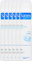 Sanex Deodorant Deospray Dermo Protector Voordeelverpakking 6x200ml