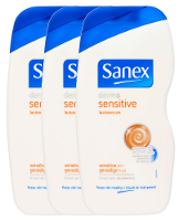 Sanex Douchegel Dermo Sensitive Voordeelverpakking 3x500ml