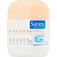 Sanex Deodorant Deoroller Dermo Sensitive Voordeelverpakking 6x50ml