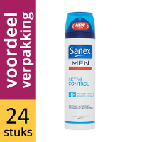 Sanex Men Deodorant Deospray Active Voordeelverpakking 24x200ml