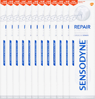Sensodyne Tandpasta Repair Protect Whitening Voordeelverpakking 12x75ml