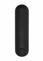 Shots Be Good Tonight 7 Speed Rechargeable Bullet Black