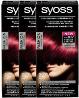 Syoss Color Fashion 5 22 Red Passion Voordeelverpakking 3xper St