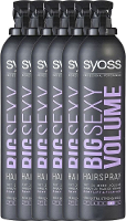 Syoss Hairspray Big Sexy Volume Voordeelverpakking 6x300ml