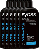 Syoss Shampoo Volume Lift Voordeelverpakking 6x500ml