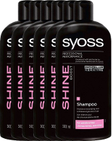 Syoss Shampoo Shine Boost Voordeelverpakking 6x500ml