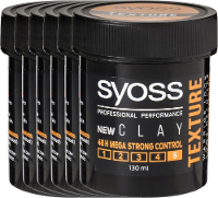 Syoss Texture Clay Voordeelverpakking 6x130ml