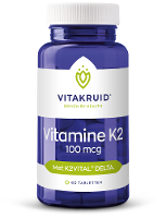 Vitakruid Vitamine K2 100mcg