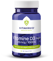 Vitakruid Vitamine D3 Vegan 25mcg 1000ie