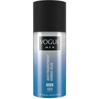 Vogue Men Nordic Blue Deodorant Spray Anti Transpirant 150ml