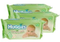 Huggies Babydoekjes Natural Care 2+1