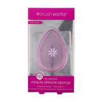Brush Works Silicone Miracle Sponge Hd Tear Drop   Paars