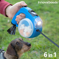 Innovagoods Hondenriem Intrekbaar   6 In 1