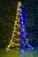 Premium Lichtketting Led Luxxtree Vlaggenmast Multicolor / Warm Wit   3m