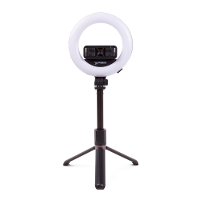 Premium Selfie Stick Led Ringlamp Met Statief   4w