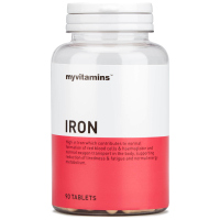 Iron (90 Tablets)   Myvitamins
