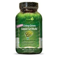 Irwin Naturals Living Green Liquid Gel Multi For Women 120 Softgels