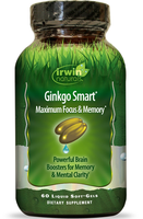 Irwin Naturals Supplementen   Ginkgo Smart 60 Stuks