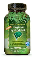 Irwin Naturals Supplementen   Living Green Gel Multi For Men 90 Stuks