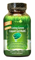 Irwin Naturals Supplementen   Living Green Gel Multi Men 120 Stuks